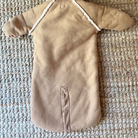 🦙Baby Gap Suede + Sherpa-lined Bunting Sac - Picture 10 of 13